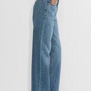 Denim Forum The Farrah Hi-rise Wide Jean